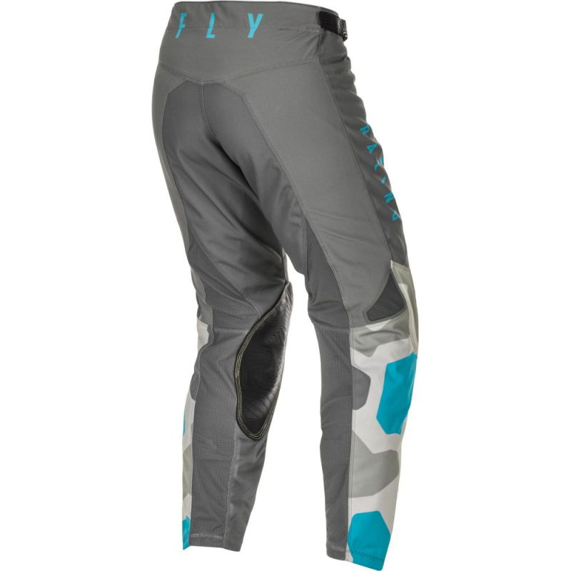 PANTALON FLY KINETIC K221 2021 GRIS/BLEU Pantalon moto cross enfant