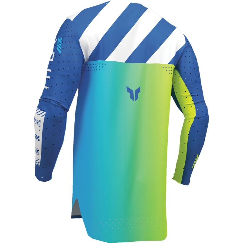 MAILLOT CROSS ENFANT THOR SPORTMODE SYNTH BLEU