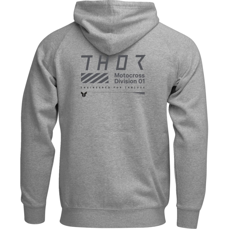 SWEATSHIRT À CAPUCHE THOR STAMP GRIS FONCÉ