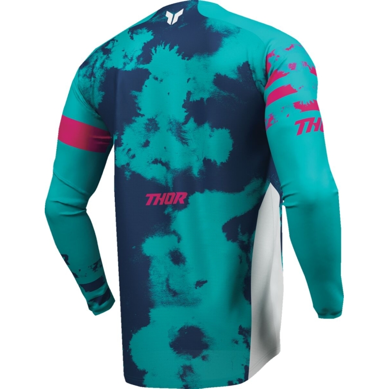 MAILLOT MOTOCROSS ENFANT THOR LAUNCHMODE BLEACH BLEU
