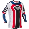 MAILLOT MOTOCROSS FLY RACING LITE GLORY EDITION SPECIALE ROUGE/BLANC/BLEU