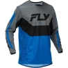 MAILLOT MOTOCROSS FLY RACING KINETIC BLEU/GRIS/NOIR