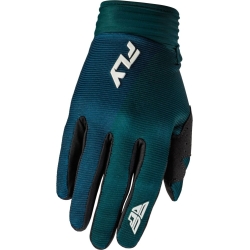GANTS MOTOCROSS FLY RACING F-16 TEAL/BLANC