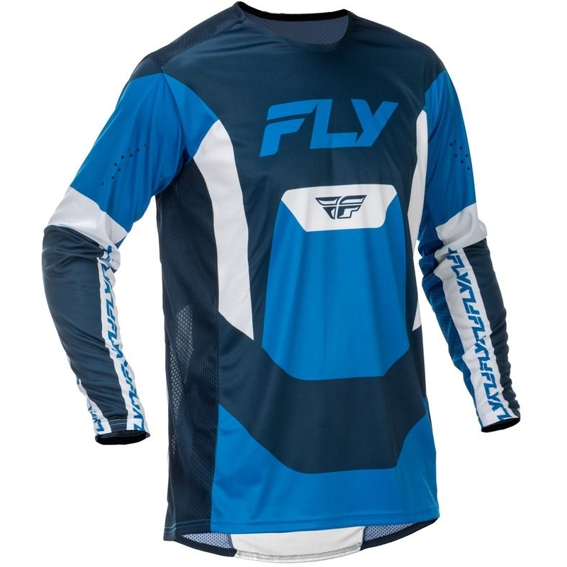 MAILLOT MOTOCROSS FLY RACING LITE BLEU/BLANC