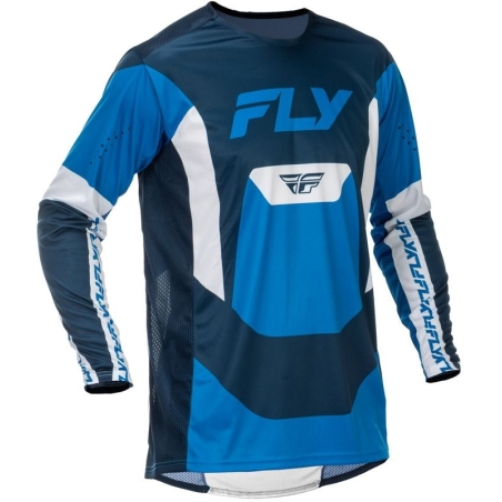 MAILLOT MOTOCROSS FLY RACING LITE BLEU/BLANC