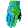 GANTS MOTOCROSS FLY RACING ENFANT F-16 BLEU/JAUNE FLUO
