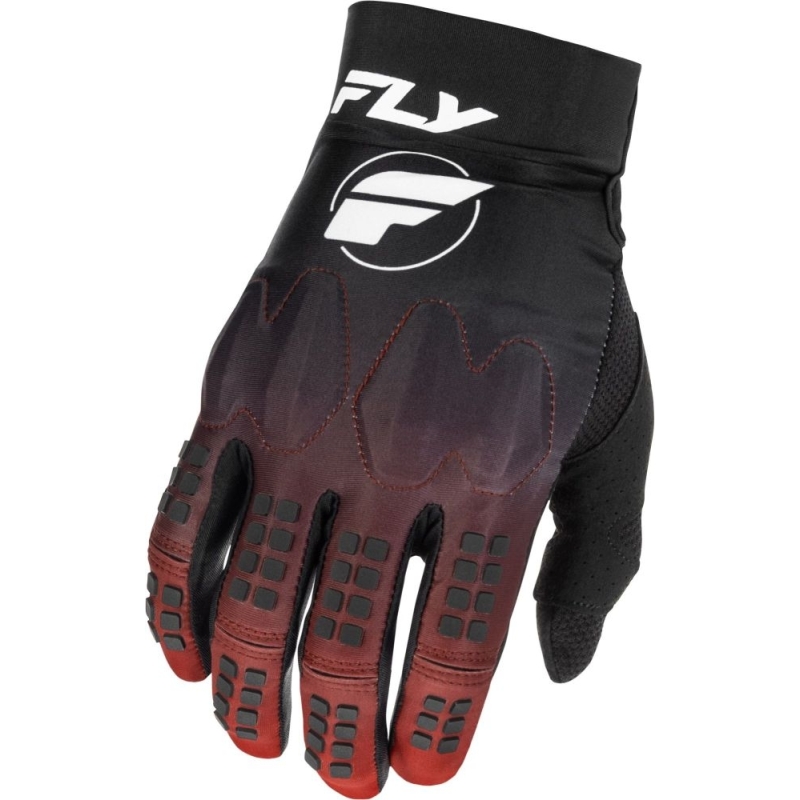 GANTS MOTOCROSS FLY RACING EVOLUTION DST ROUGE/NOIR/GRIS