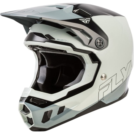 CASQUE FLY RACING FORMULA CC GLIDE GRIS/GRIS CLAIR/NOIR