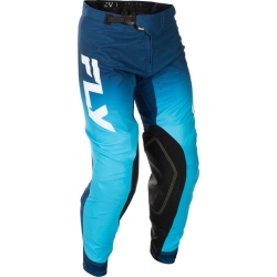 PANTALON MOTOCROSS FLY RACING EVOLUTION DST BLEU/BLANC