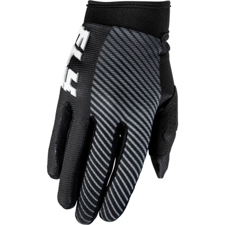 GANTS MOTOCROSS FLY RACING ENFANT F-16 NOIR/BLANC