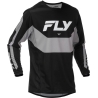 MAILLOT MOTOCROSS FLY RACING KINETIC NOIR/GRIS