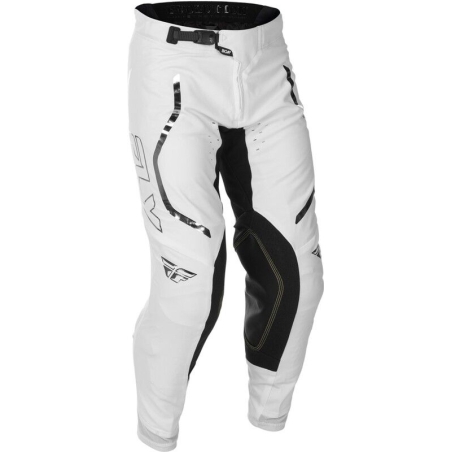 PANTALON MOTOCROSS FLY RACING EVOLUTION DST LE FLASH BLANC/ARGENT