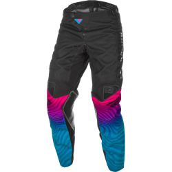 PANTALON FLY KINETIC S.E. 2021 NOIR/ROSE/BLEU Pantalon moto cross