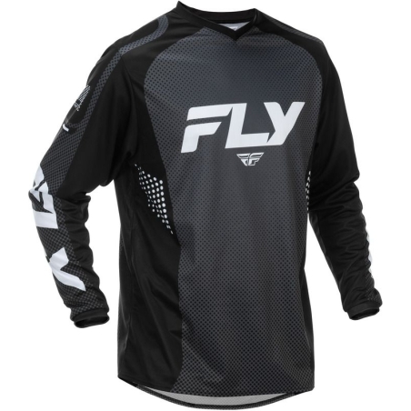 MAILLOT MOTOCROSS FLY RACING F-16 NOIR/BLANC