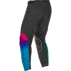 PANTALON FLY KINETIC S.E. 2021 NOIR/ROSE/BLEU Pantalon moto cross