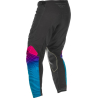 PANTALON FLY KINETIC S.E. 2021 NOIR/ROSE/BLEU Pantalon moto cross