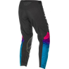 PANTALON FLY KINETIC S.E. 2021 NOIR/ROSE/BLEU Pantalon moto cross
