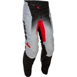 PANTALON MOTOCROSS FLY RACING KINETIC DBK GRIS/NOIR/ROUGE