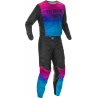 PANTALON FLY KINETIC S.E. 2021 NOIR/ROSE/BLEU Pantalon moto cross