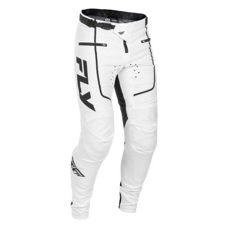PANTALON MOTOCROSS FLY RACING RAYCE VELO BLANC/NOIR