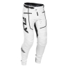 PANTALON MOTOCROSS FLY RACING RAYCE VELO BLANC/NOIR