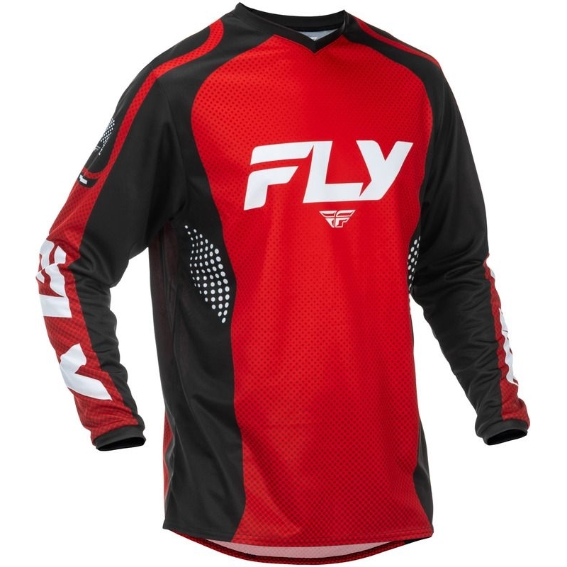 MAILLOT MOTOCROSS FLY RACING F-16 ROUGE/NOIR/BLANC