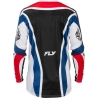 MAILLOT MOTOCROSS FLY RACING LITE GLORY EDITION SPECIALE ROUGE/BLANC/BLEU
