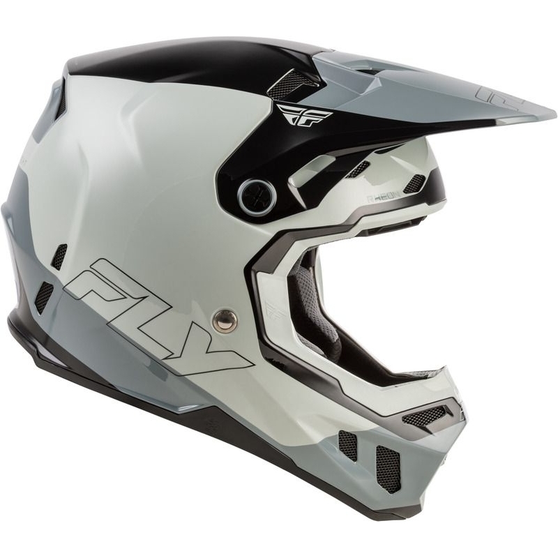 CASQUE FLY RACING FORMULA CC GLIDE GRIS/GRIS CLAIR/NOIR
