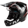 CASQUE MOTOCROSS FLY RACING FORMULA CP DBK NOIR/BLANC/ROUGE
