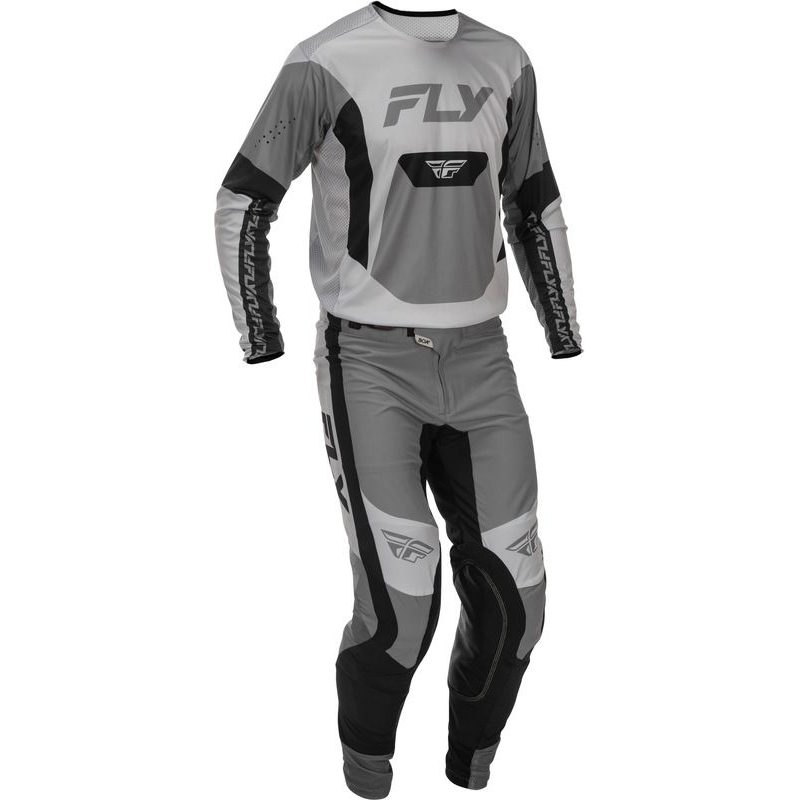 MAILLOT MOTOCROSS FLY RACING LITE GRIS/NOIR