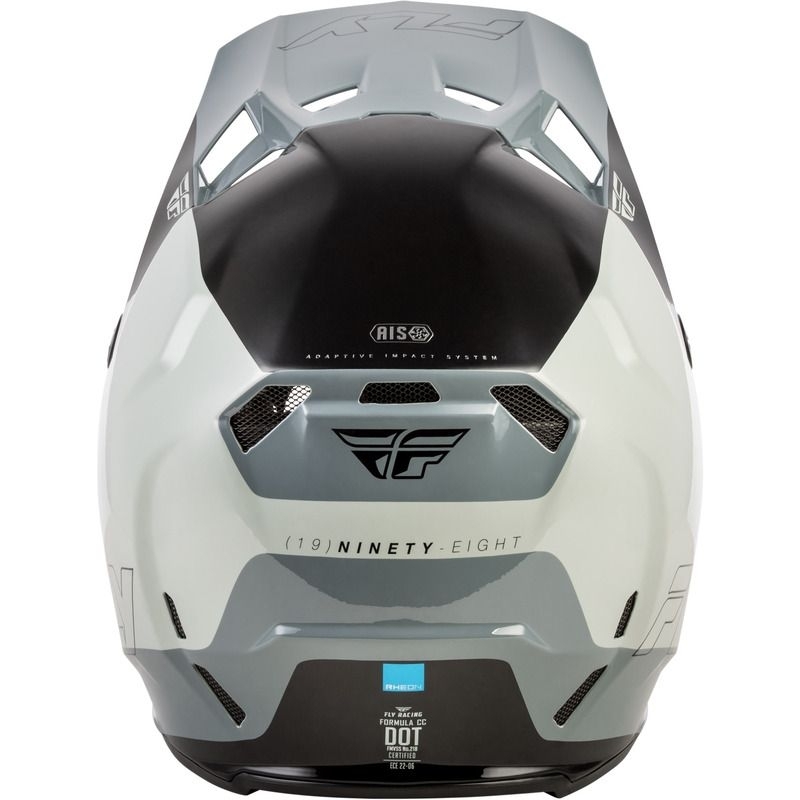 CASQUE FLY RACING FORMULA CC GLIDE GRIS/GRIS CLAIR/NOIR