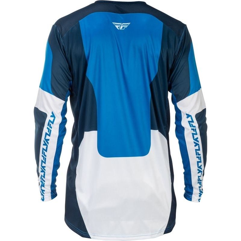 MAILLOT MOTOCROSS FLY RACING LITE BLEU/BLANC