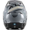 CASQUE MOTOCROSS FLY RACING FORMULA CP SEAL NOIR/GRIS/GRIS CLAIR