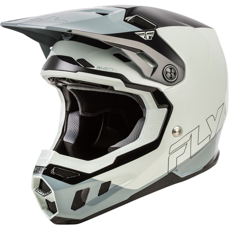 CASQUE FLY RACING FORMULA CC GLIDE GRIS/GRIS CLAIR/NOIR