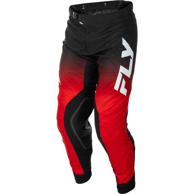 PANTALON MOTOCROSS FLY RACING EVOLUTION DST ROUGE/NOIR/BLANC