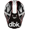 CASQUE MOTOCROSS FLY RACING FORMULA CP DBK NOIR/BLANC/ROUGE