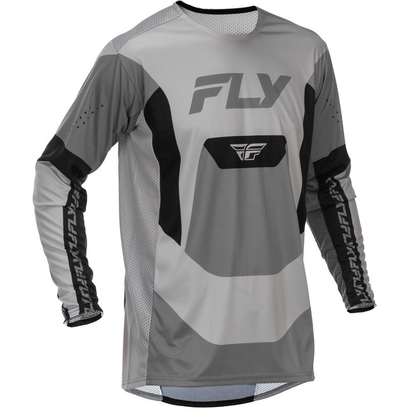 MAILLOT MOTOCROSS FLY RACING LITE GRIS/NOIR