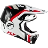 CASQUE CROSS FLY RACING FORMULA CP SEAL BLANC/NOIR/ROUGE