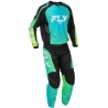 PANTALON MOTOCROSS FLY RACING F-16 AQUA/NOIR/BLANC