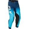 PANTALON MOTOCROSS FLY RACING EVOLUTION DST BLEU/BLANC
