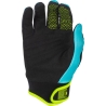 GANTS MOTOCROSS FLY RACING F-16 AQUA/NOIR/BLANC