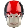 CASQUE MOTOCROSS FLY RACING FORMULA CC GLIDE NOIR/ROUGE/GRIS