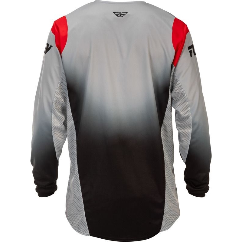 MAILLOT MOTOCROSS FLY RACING KINETIC DBK GRIS/NOIR/ROUGE