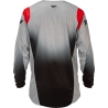 MAILLOT MOTOCROSS FLY RACING KINETIC DBK GRIS/NOIR/ROUGE