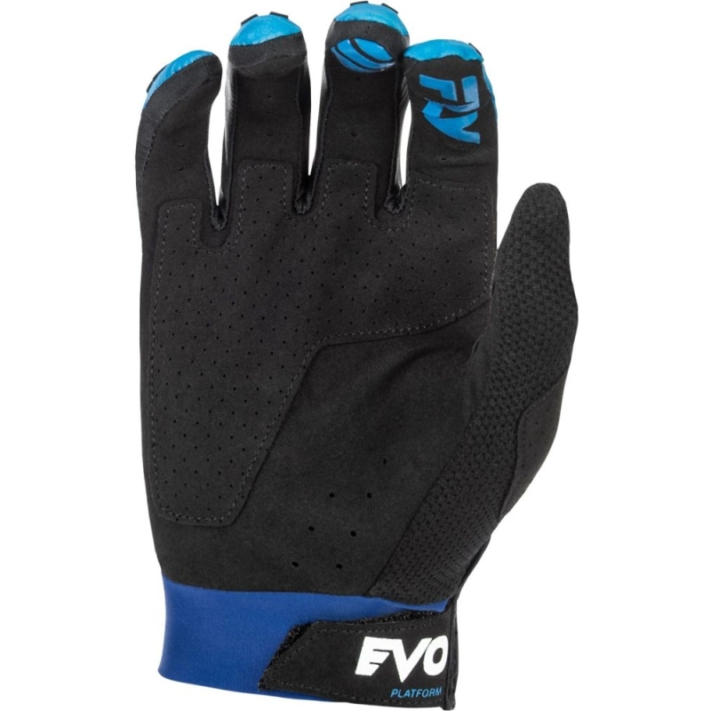 GANTS MOTOCROSS FLY RACING EVOLUTION DST BLEU/BLANC