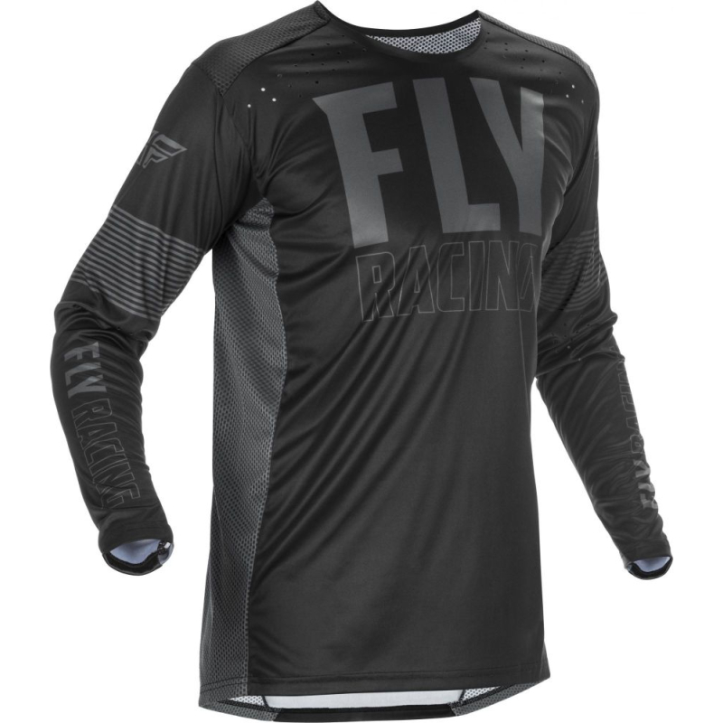 MAILLOT FLY LITE 2021 NOIR/GRIS Maillot moto cross