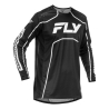 MAILLOT MOTOCROSS FLY RACING RAYCE VELO NOIR/BLANC