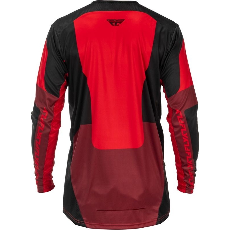 MAILLOT MOTOCROSS FLY RACING LITE NOIR/ROUGE