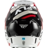 CASQUE CROSS FLY RACING FORMULA CP SEAL BLANC/NOIR/ROUGE