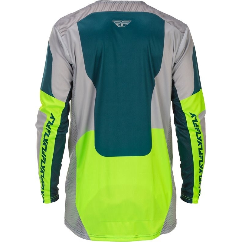 MAILLOT MOTOCROSS FLY RACING LITE GRIS/LIME/TEAL